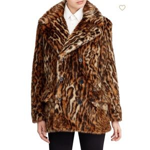 Polo Ralph Lauren W18 Collection Fur Coat